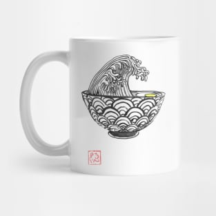 ramen wave Mug